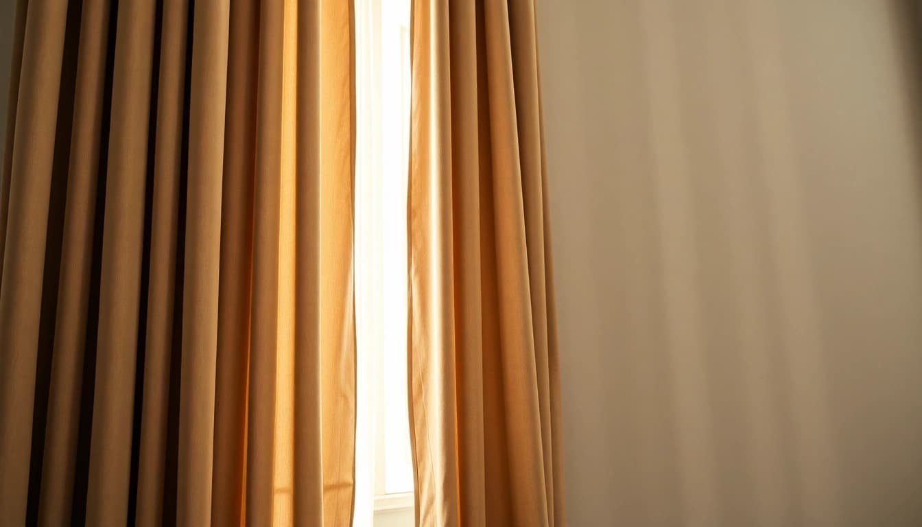 Verken de unieke gordijnstof en luxe velours in een stijlvolle interieursetting.
