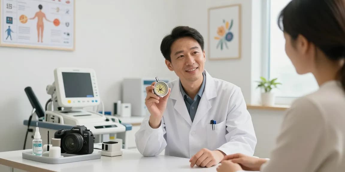High-quality image of Deus Medical Shop showcasing compassionate patient care in a modern healthcare facility.