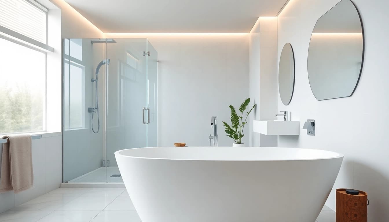Gestalte dein Badezimmer mit sonni sanitär - anspruchsvolle Dusche und elegante Badaccessoires