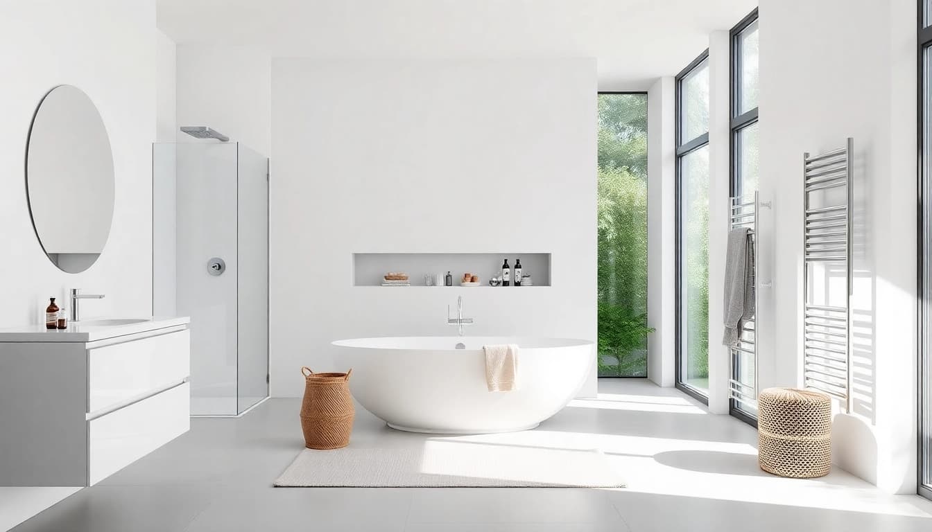 Gestalten Sie Ihr Badezimmer mit sonni sanitär-Produkten für Stil und Komfort.
