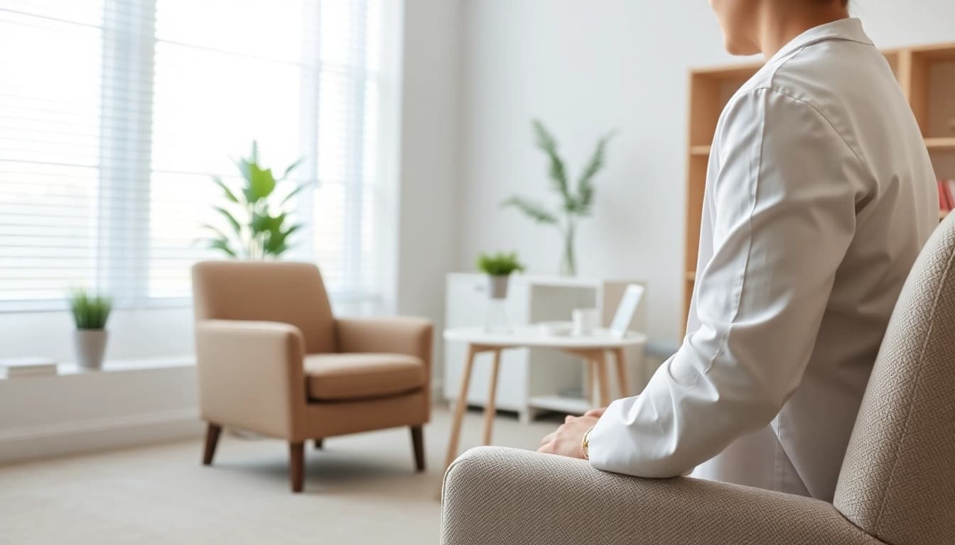 Consultation at CHMC psychiatry clinic India showcasing a calm and inviting environment.