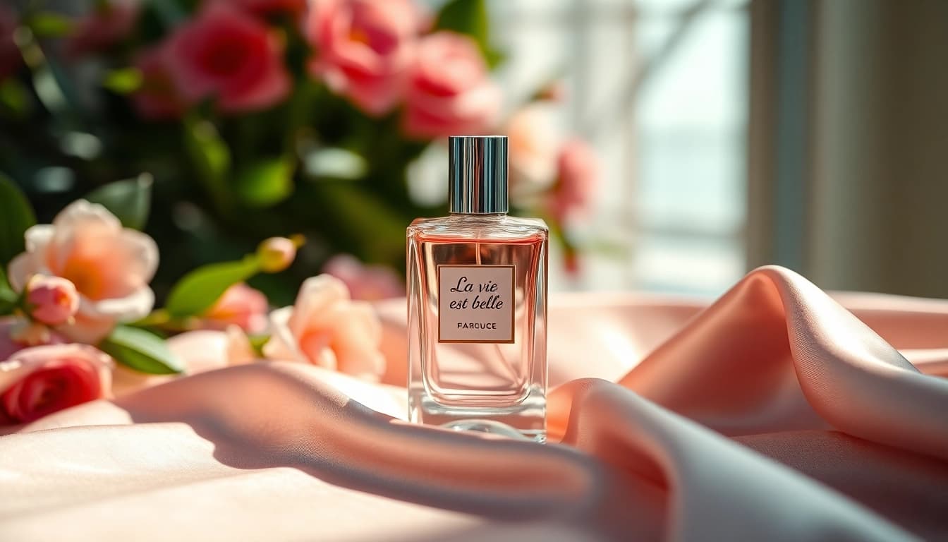 Experience the beauty of La vi est belle showcased in an elegant setting, highlighting its captivating design.