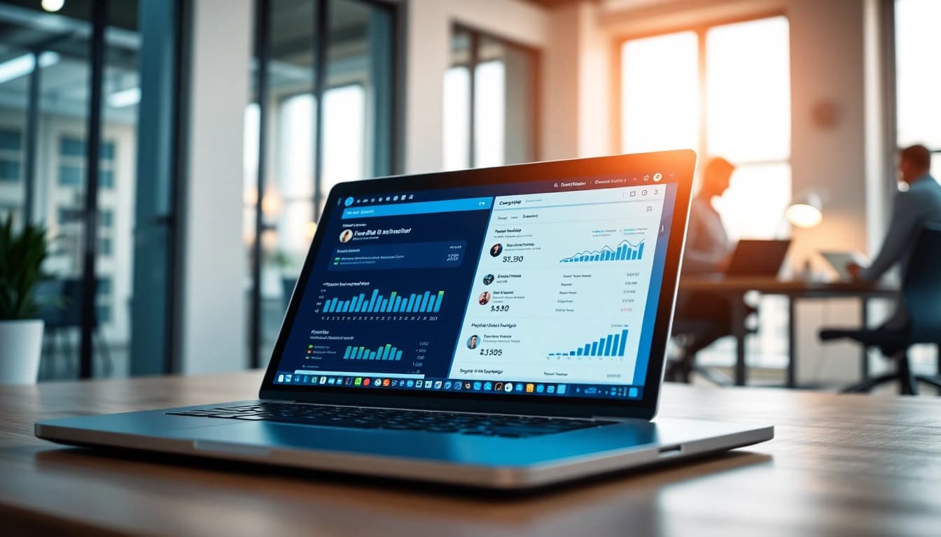 Utilize the linkedin search results scraping tool for effective data extraction showcasing a professional setup.