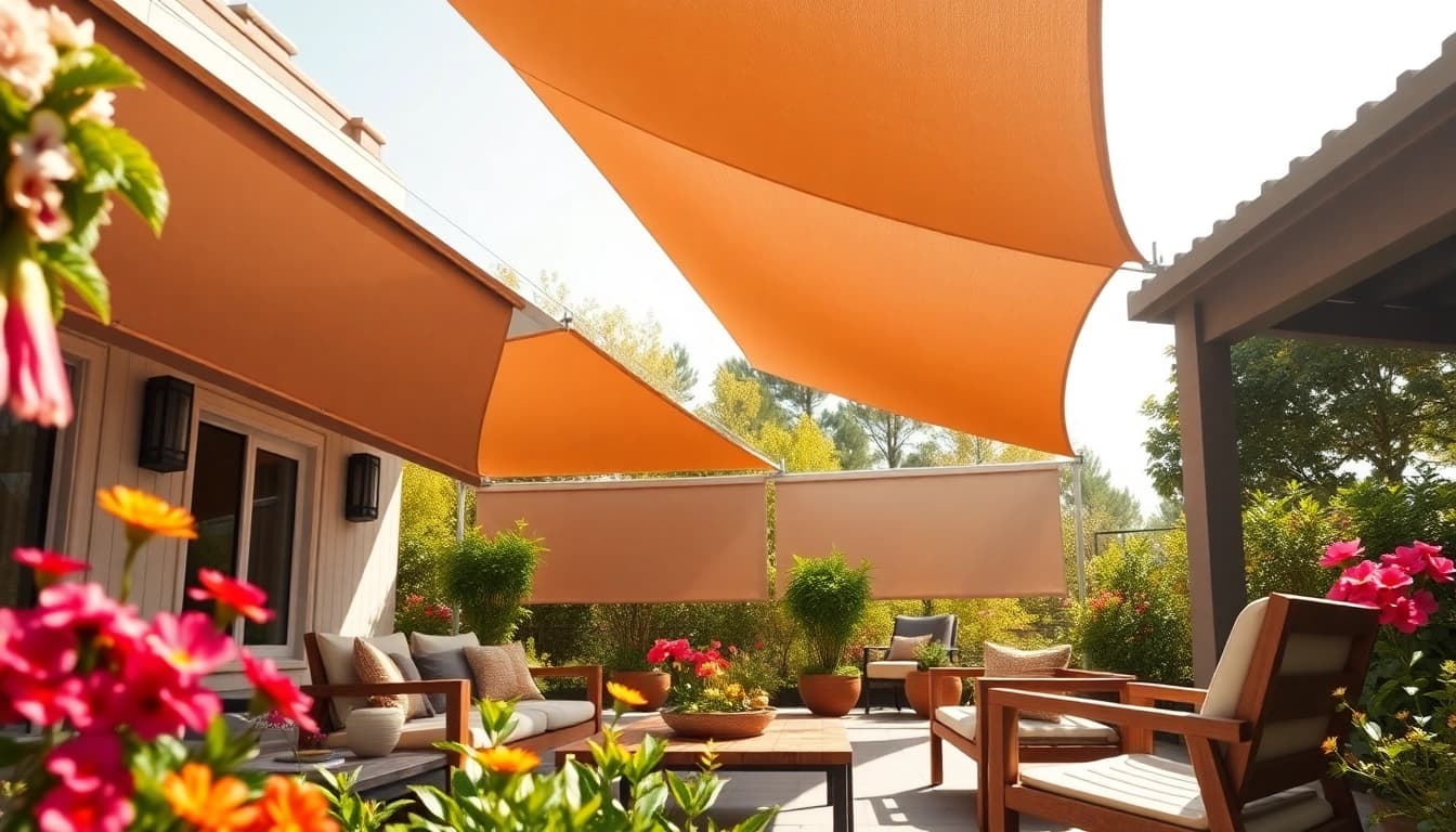Experience how Outdoor Shades transform a patio into a serene retreat with style and comfort.