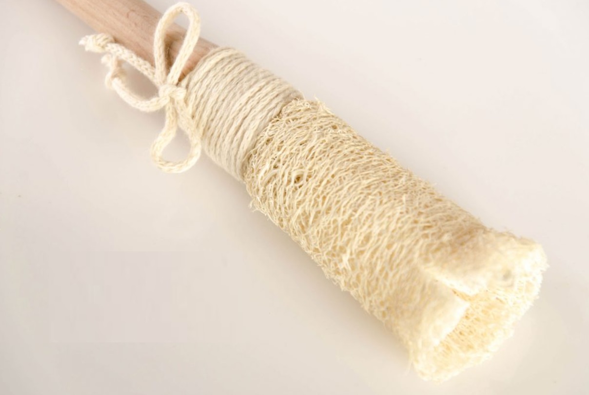 Kitchen Loofah Scrubber for Tough Grease Removal
