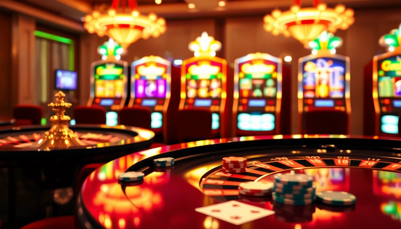 Vivez l'excitation au meilleur casino en ligne avec la roulette, les machines à sous et le luxe.