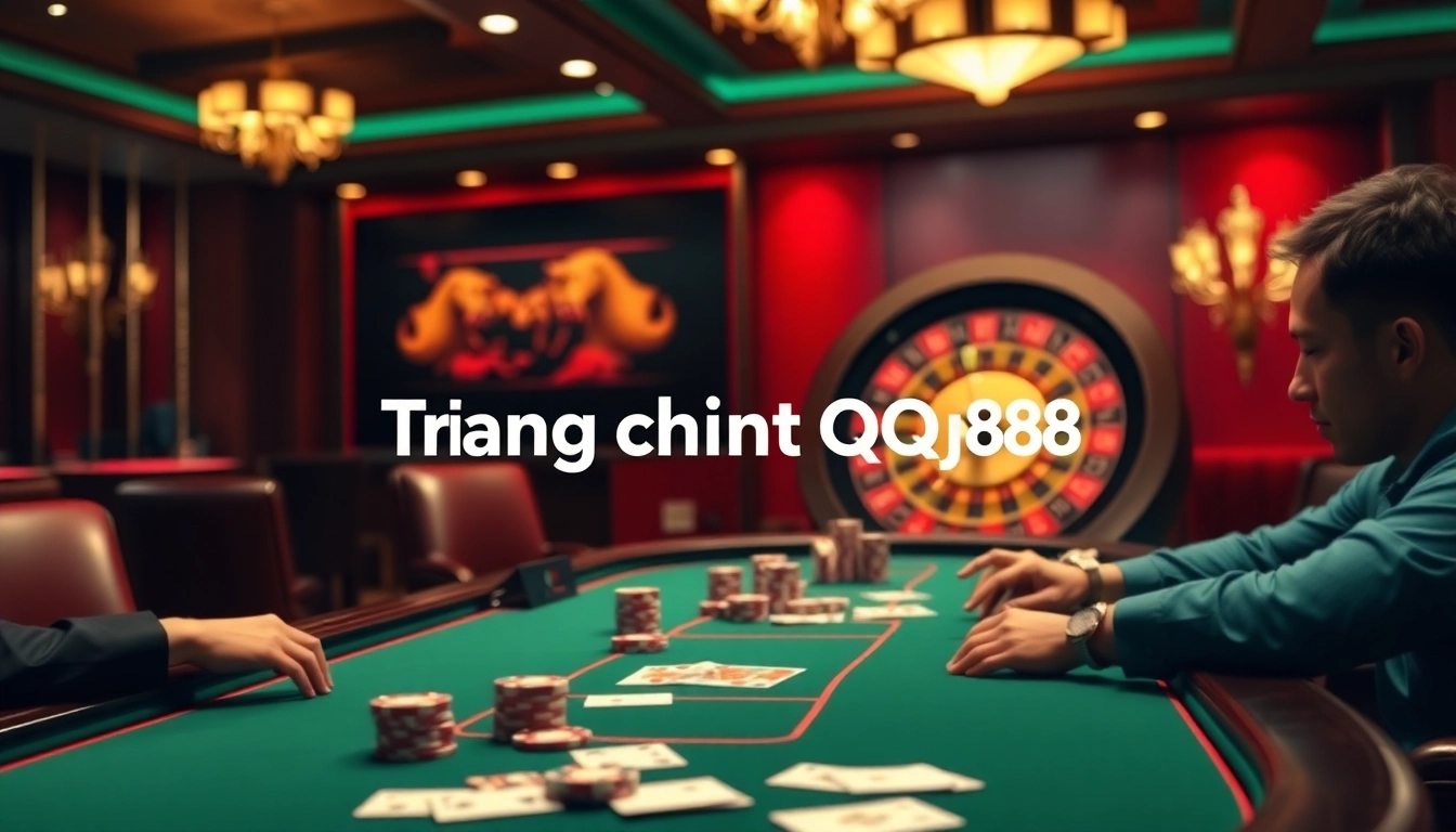 Experience the thrill of professional gaming at Trang chủ QQ88 with a vibrant casino atmosphere.