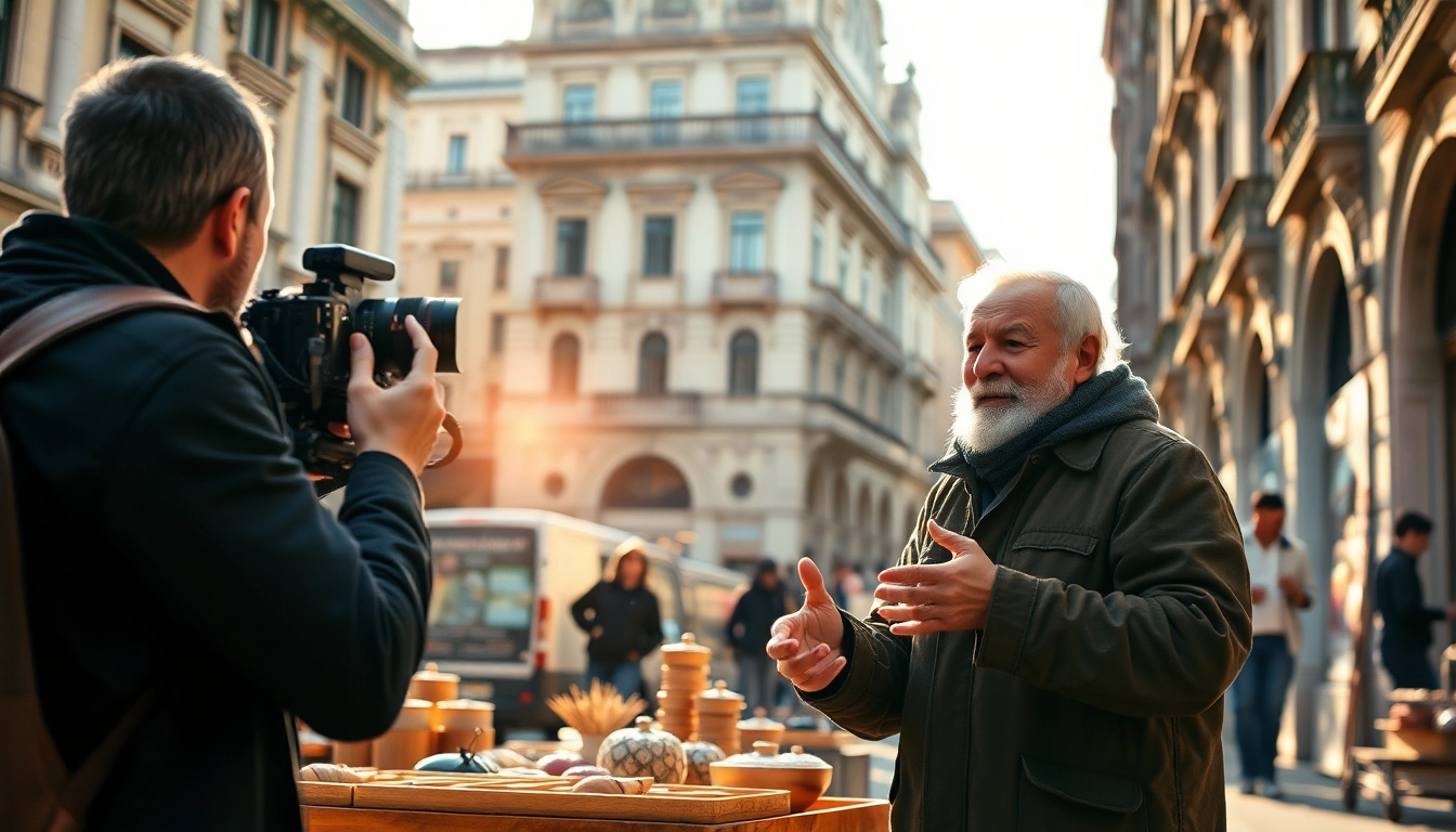 Professional commercial photographer in Milan capturing unique artisanal products.