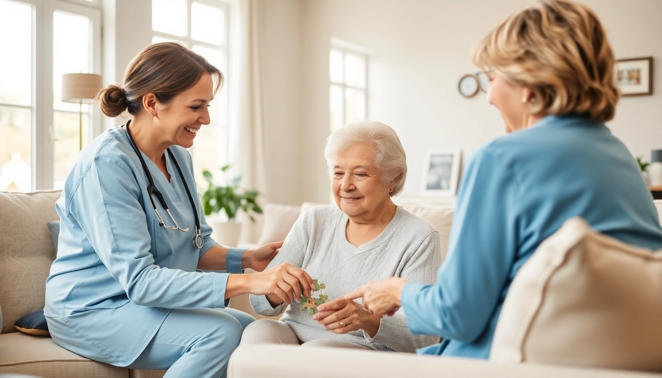 Providing senior care austin tx in a cozy home setting with caregivers and seniors.
