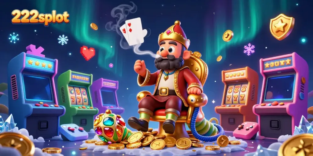 Pemain merasakan keseruan slot online di 222slot dengan tampilan modern dan fitur menguntungkan.