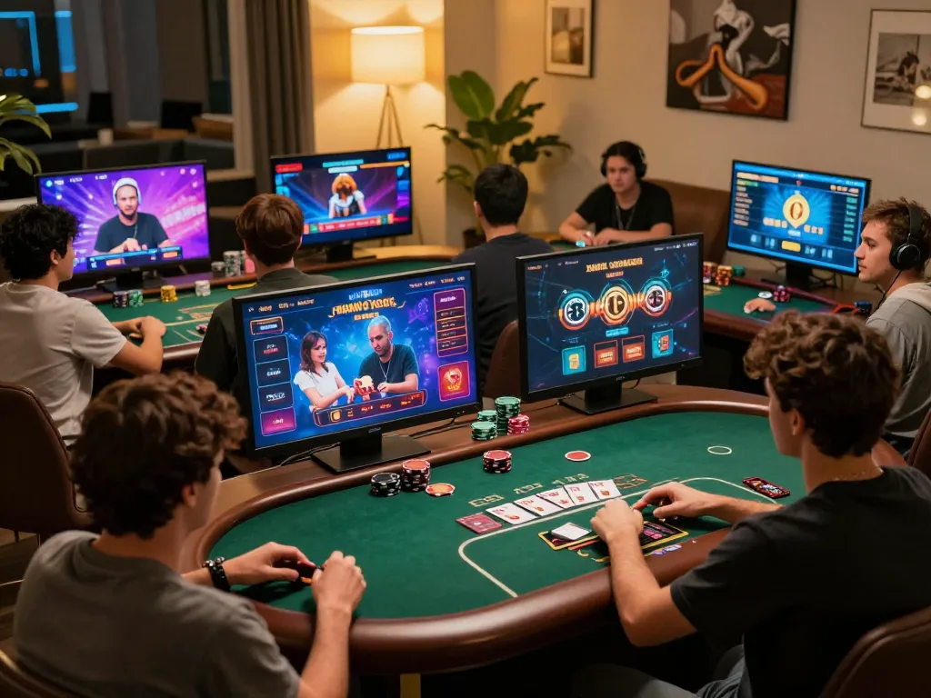 Engaging gameplay at kkwin online casino featuring live dealer cards and vibrant digital interface