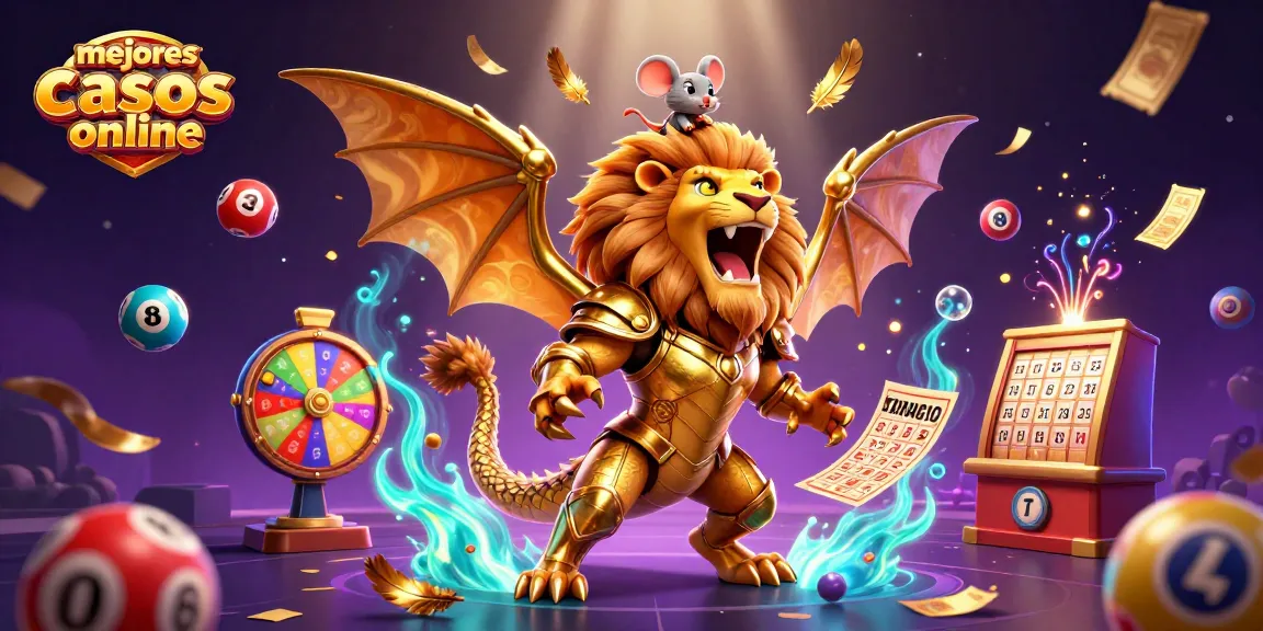 Mejores casinos online: Apuesta con un chimera dorada y un hábil jockey en un mundo de loterías y premios.
