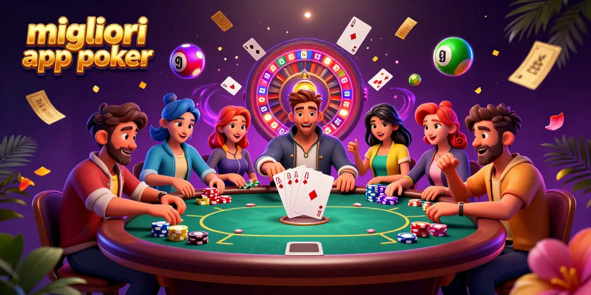 Gioca con le migliori app poker, vivi l'emozione di tornei e vincite nel 2026!