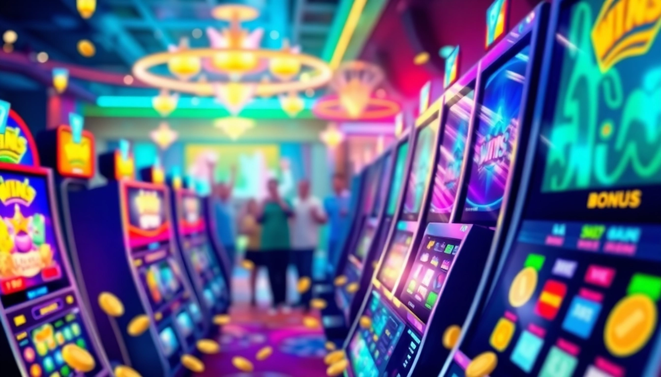 โยกเครื่องสล็อต 918kiss slot และดึงดูดตาด้วยสีสันและแสงไฟที่มีชีวิตชีวา