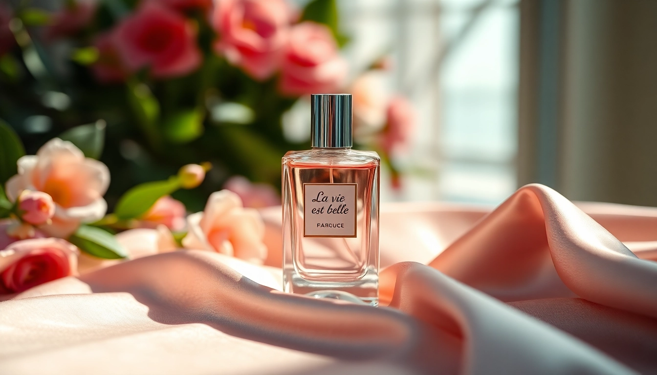 Experience the beauty of La vi est belle showcased in an elegant setting, highlighting its captivating design.