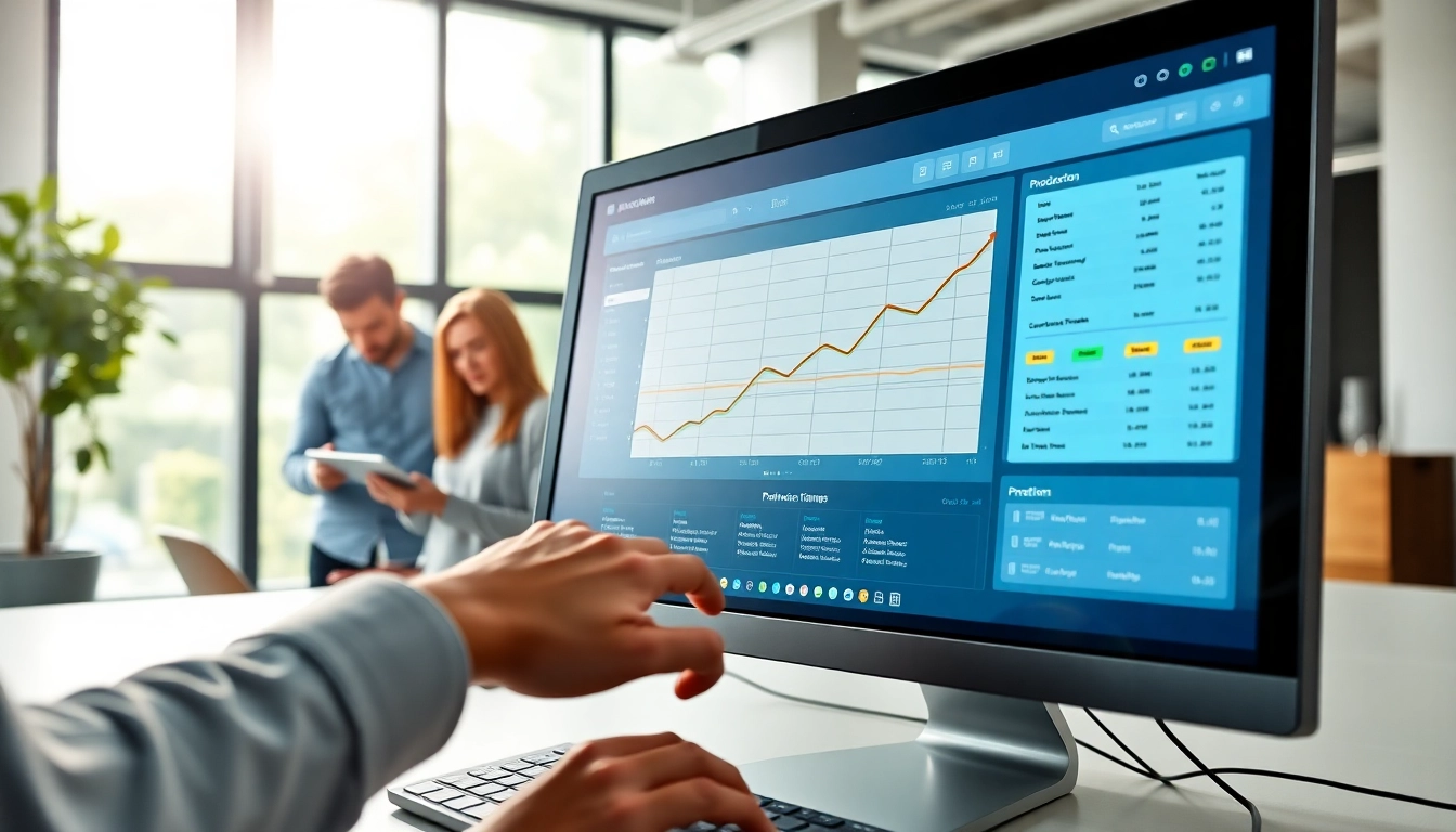 Designing a visually appealing interface for Production planning software in a collaborative office space.
