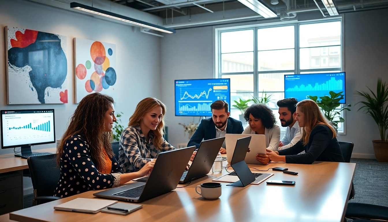 Rankingo to zespół profesjonalistów w dynamicznej atmosferze pracy w agencji marketingowej.