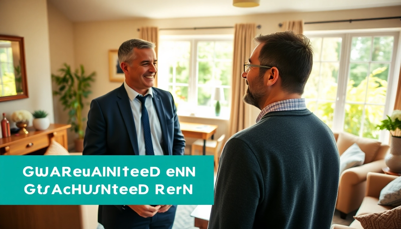 Explore guaranteed rent in High Wycombe through a dedicated property manager interacting with a landlord.