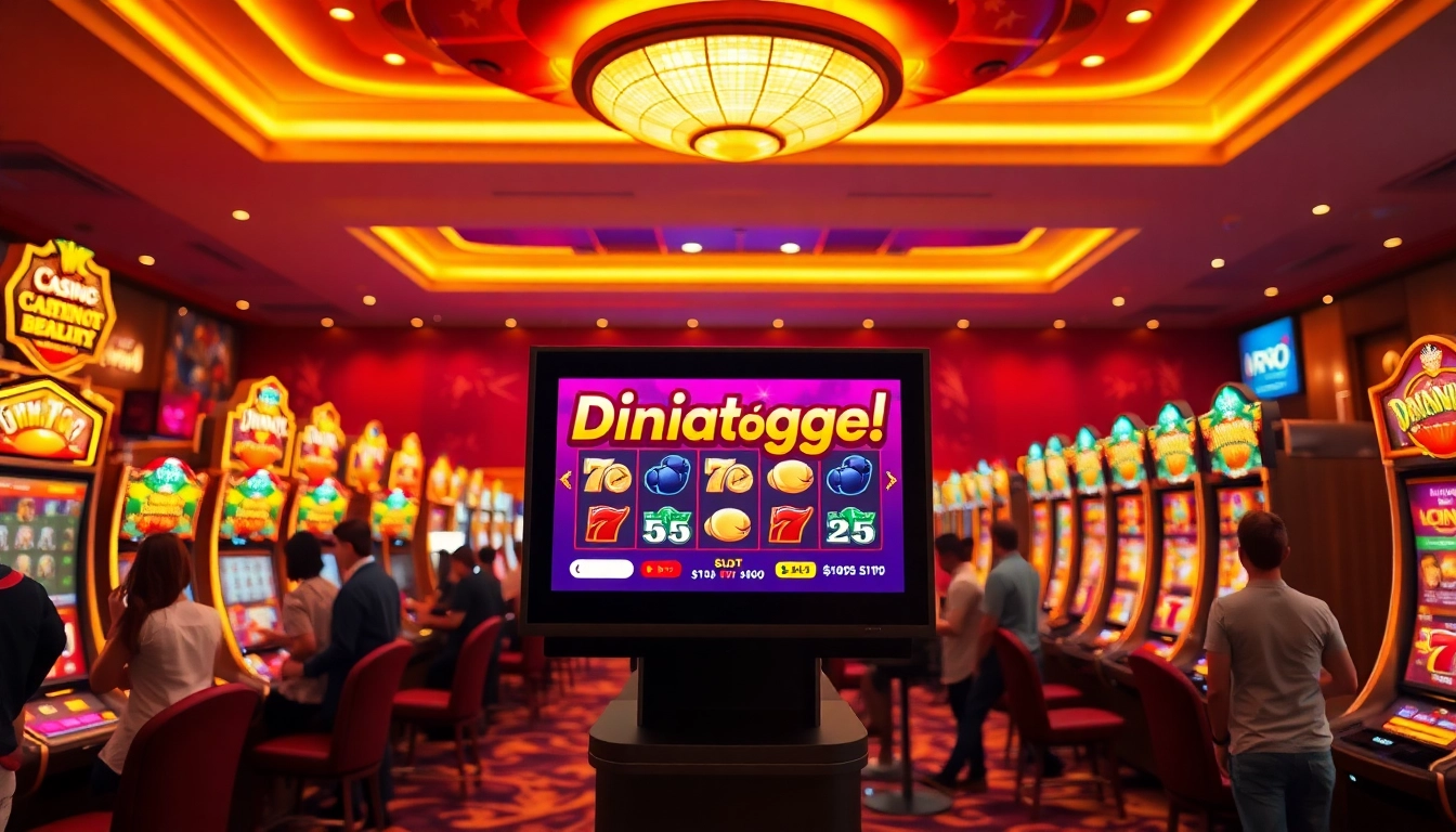 Temukan keseruan bermain diantogel slot di kasino yang ramai dengan pemain bersemangat.