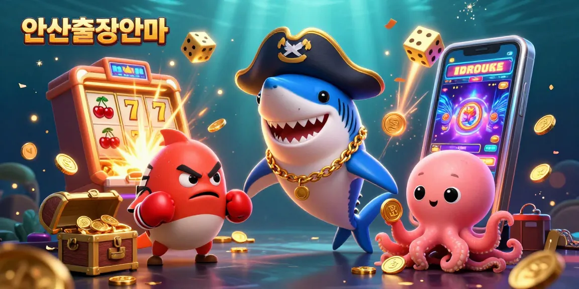 Engage with the vibrant 안산출장안마 scene featuring fun casino characters amidst jackpot excitement.