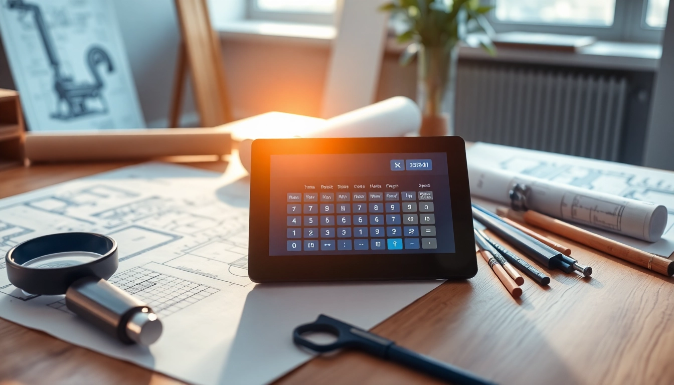 Using the frame calculator to analyze structural designs in a professional workspace.