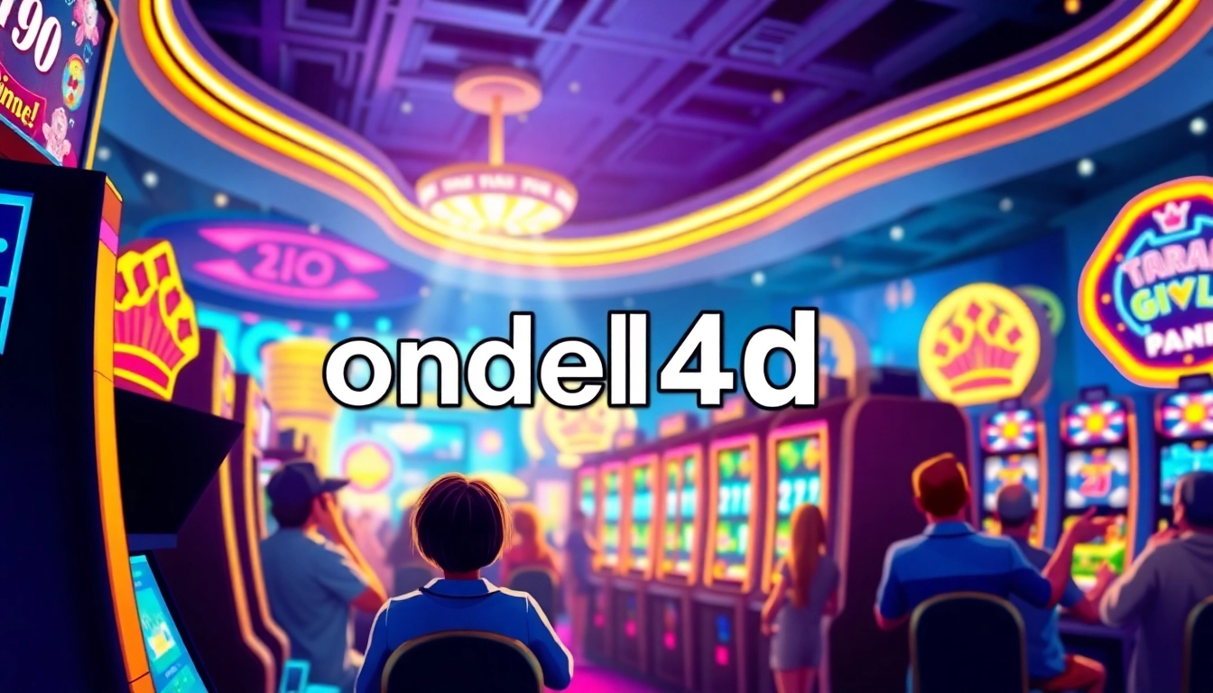 Menangkan hadiah dengan permainan ondel4d slot di kasino online yang menarik.