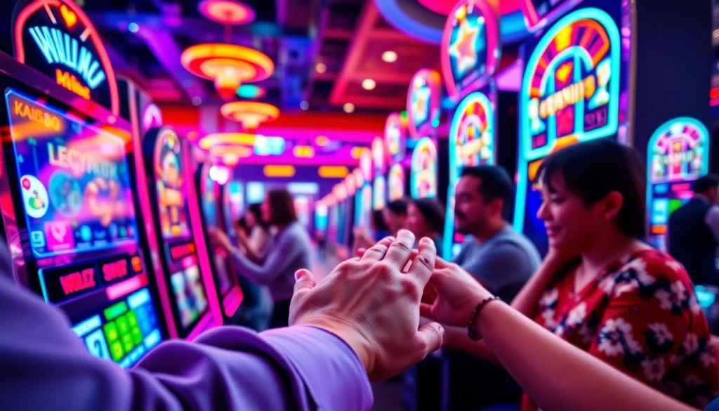 Bagikan pengalaman bermain kaisar800 resmi slot dengan pemain bersemangat di kasino yang penuh warna.