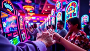 Bagikan pengalaman bermain kaisar800 resmi slot dengan pemain bersemangat di kasino yang penuh warna.