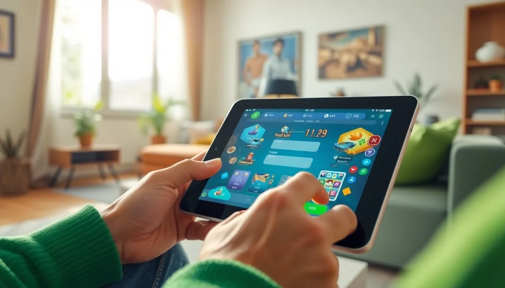 Masuk ke bolahiu login game dengan pengalaman bermain yang menyenangkan di perangkat tablet.