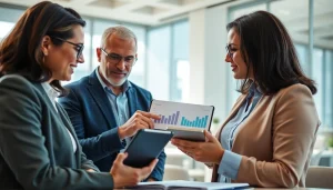 신용카드 현금화 방법에 대해 상담하는 전문가와 고객의 모습