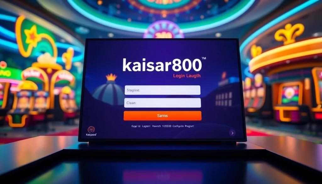Akses cepat ke kaisar800 login slot dalam lingkungan kasino online yang dinamis dan berwarna.