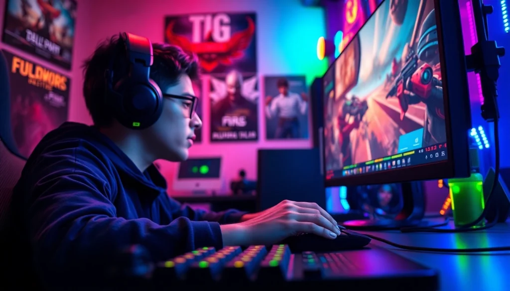 Jelajahi dunia bensu4d alternatif game yang mendebarkan dengan gamer profesional di lingkungan bermain yang dinamis.