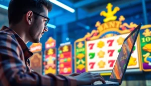 Masuk ke lipat4d login slot dengan tampilan antarmuka permainan slot yang interaktif dan menarik.