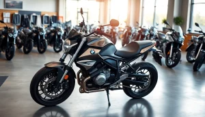 Gebrauchte Motorräder kaufen im modernen Motorradhändler mit vielen Auswahlmöglichkeiten.