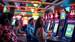 Rasakan keseruan bermain Unogg slot game di kasino modern yang penuh warna.