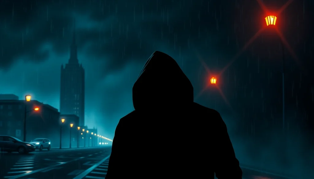 Engaging thriller book cover showcasing suspenseful urban elements and dark atmosphere.