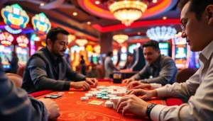 Menangkan permainan mahjong ways 2 dengan pemain di kasino yang ceria.