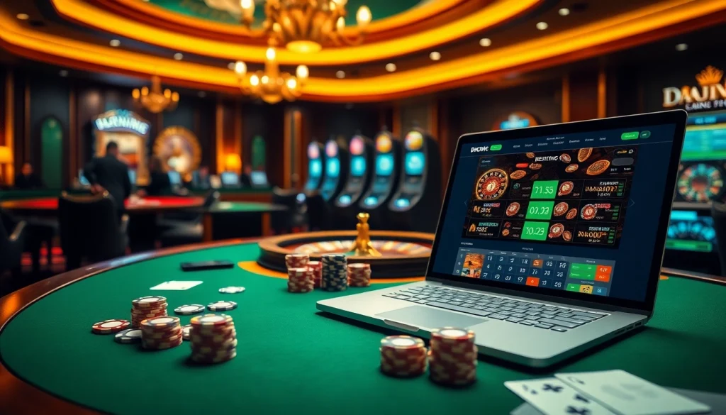Join the excitement at nhà cái 888b with players enjoying casino games and betting activities.