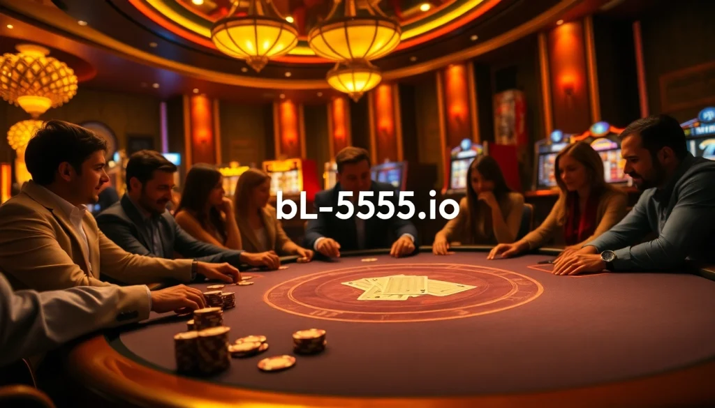 Experience high-stakes poker excitement with unique plays on https://bl-555.io/ while enjoying the luxury of top casinos.