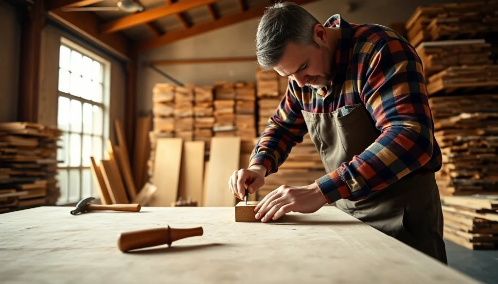 Individuals seeking Carpentry Apprenticeship Near Me will appreciate this skilled carpenter at work.