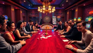 Trải nghiệm sự sang trọng và kích thích của trò chơi Bet VIP tại bàn poker sống động.