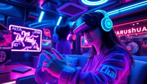 Experience interactive NSFW AI chatbot in a futuristic setting