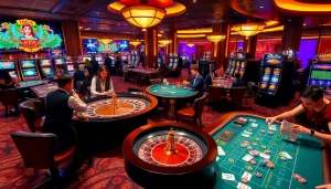 Enjoy thrilling gameplay at hay.win, featuring vibrant casino tables and excitement in every bet.