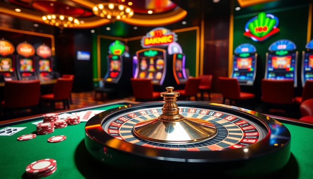 Experience the thrill of nhà cái luck8 with vibrant roulette and dynamic casino gameplay.