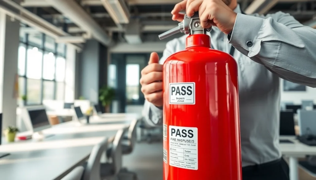 Ensure proper safety with a pass fire extinguisher in office settings for fire readiness.