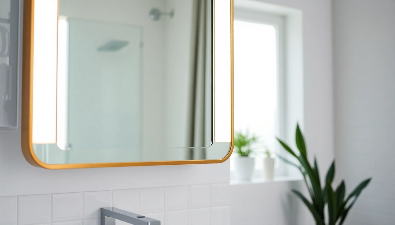 Elevate Your Space with an Elegant Bathroom Mirror: Style and Functionality Combined
