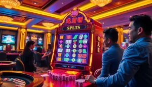 Rasakan permainan yang mendebarkan dengan Mahjong Ways 2 dalam suasana kasino mewah, menampilkan grafis yang hidup.