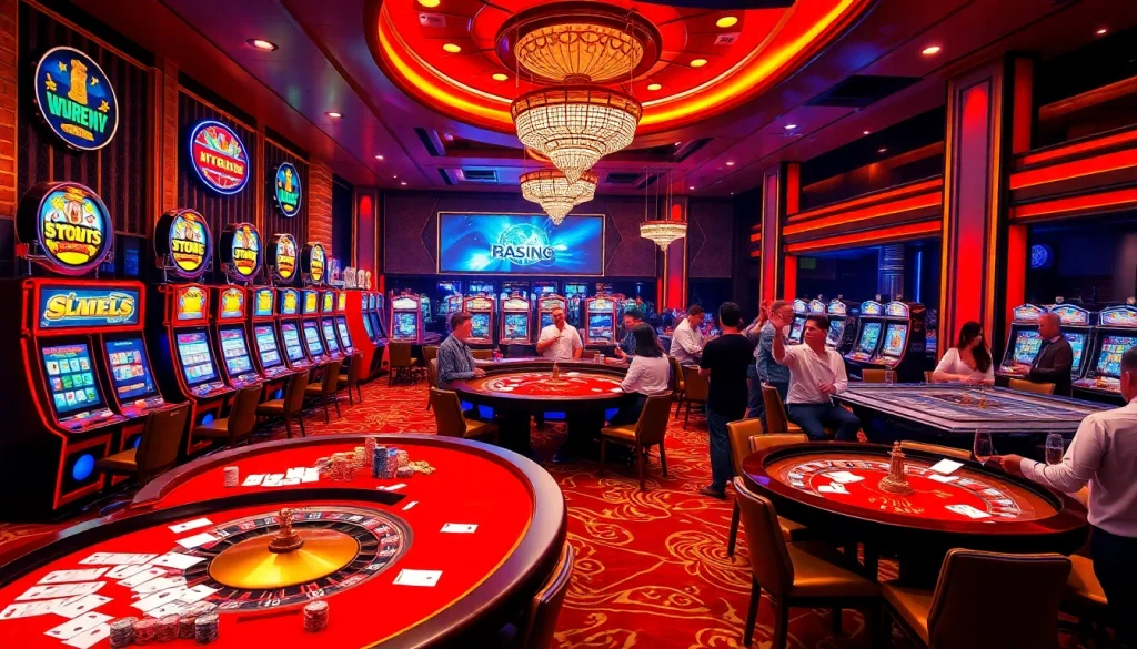 Rasakan sensasi Slot Server Thailand dengan mesin slot yang penuh warna dan pemain yang antusias.