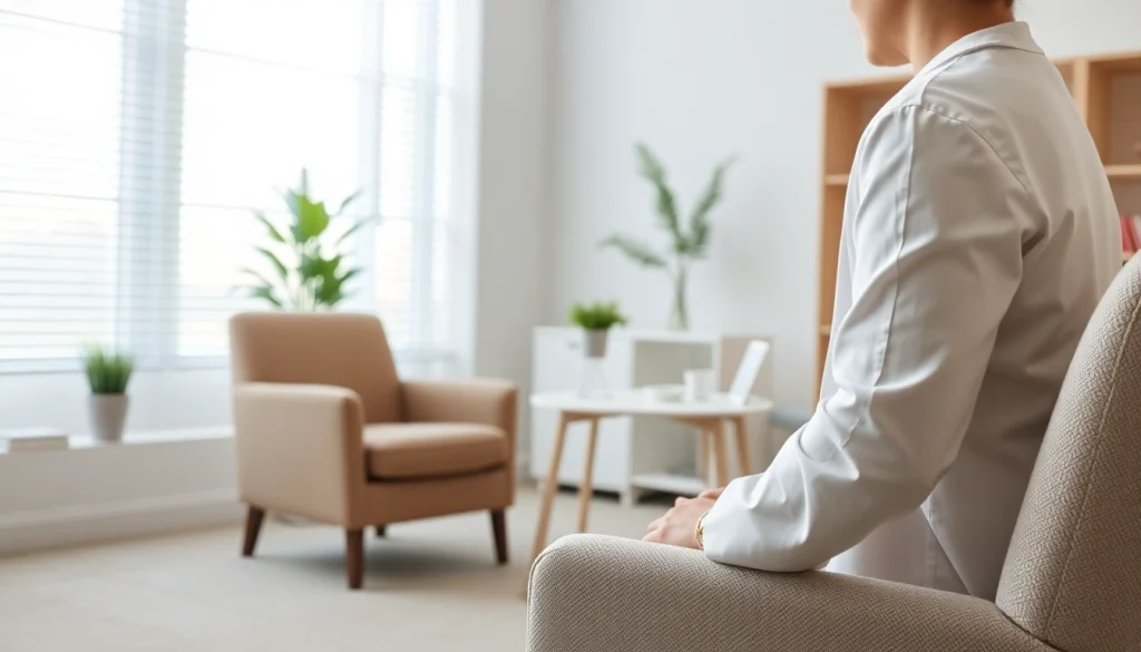 Consultation at CHMC psychiatry clinic India showcasing a calm and inviting environment.