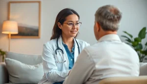 Engaging psychiatrist session in Dubai, showcasing a calm environment to enhance mental well-being.